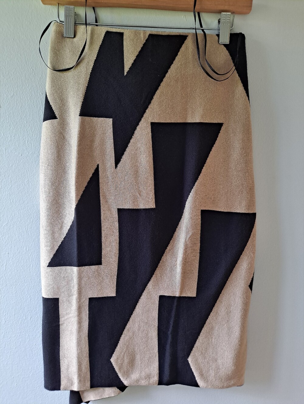 Lauren Black Label Ralph Lauren Geo Print Skirt. Size XS - Picture 5 of 6